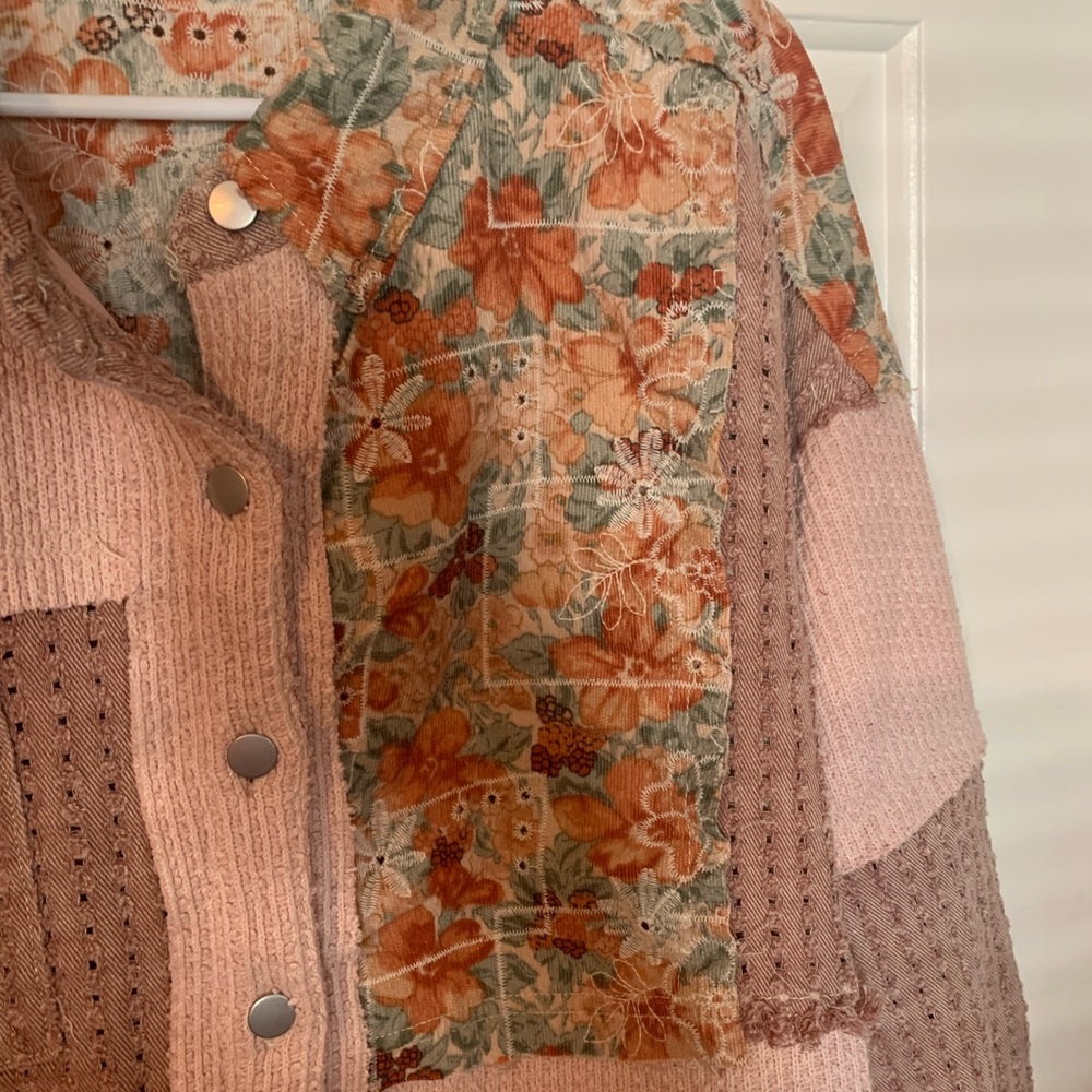 Pol Floral Patchwork Jacket - image 2